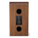 MoFi SourcePoint 10 Master Edition Bookshelf Speaker, Walnut rear panel showing bass ports and binding posts