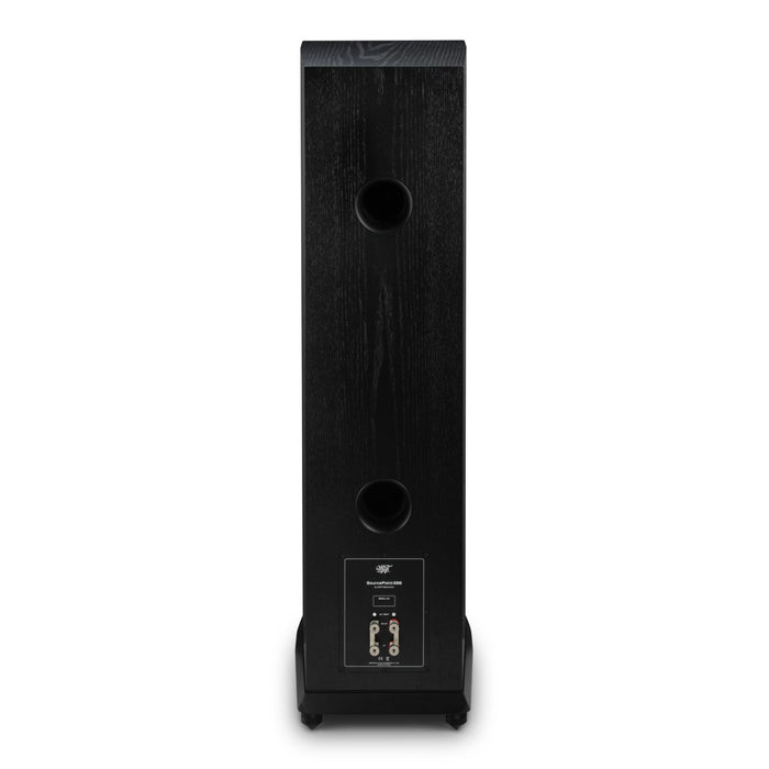 MoFi SourcePoint 888 Floorstanding Speakers, black rear panel, inputs and outputs