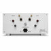 Back of the ModWright KWA300 Power Amplifier showing inputs and outputs on white background