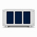Side of ModWright KWA300 Power Amplifier on white background
