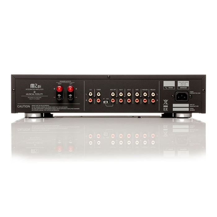 Musical Fidelity M2Si Integrated Amplifier rear view