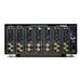Musical Fidelity M6x 250.11 11 Channel Class A/B Power Amplifier, black rear panel, inputs and outputs