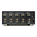 Musical Fidelity M6x 250.5 5 Channel Class A/B Power Amplifier, black rear panel, inputs and outputs