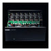 Musical Fidelity M6x 250.7 7 Channel Class A/B Power Amplifier, black front view, top removed