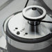 Musical Fidelity M8xTT Turntable, motor and belt close up
