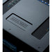 Musical Fidelity Nu-Vista 800.2 Integrated Amplifier, black finish close up angled view, top surface