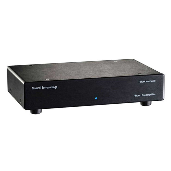 Phonomena III MM / MC Phono Preamplifier, front angled view