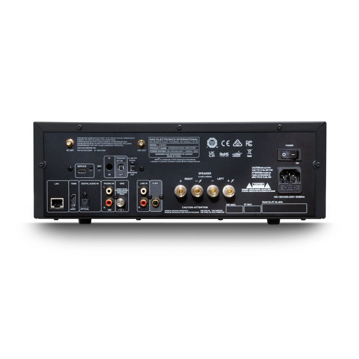 NAD C 3030S Integrated Amplifier, back view