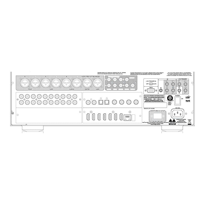 NAD M17 V2i Surround Sound Preamp Processor