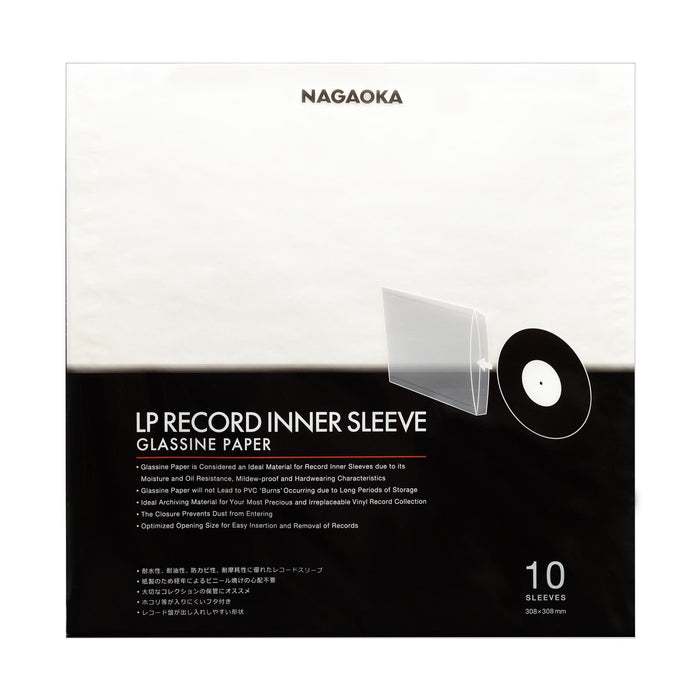 Nagaoka GRS-LP10 LP Inner Sleeves