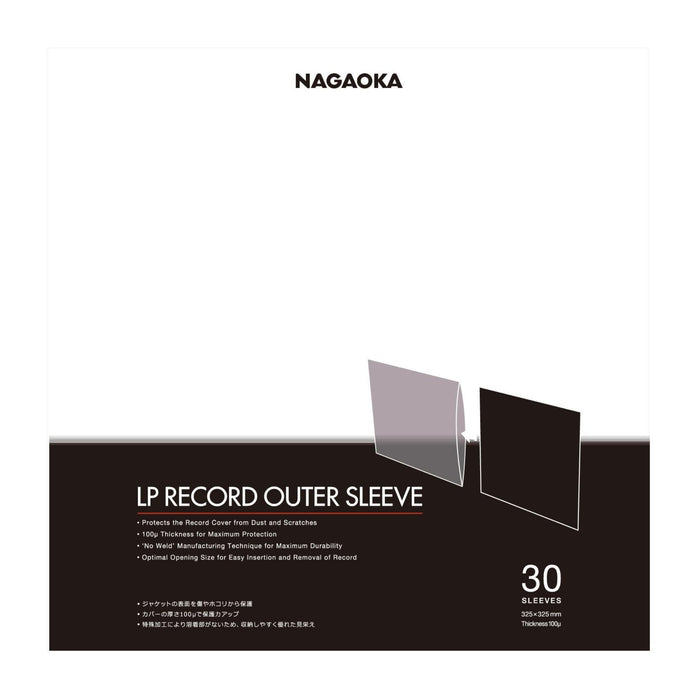 Nagaoka JC30LP LP Jacket Covers