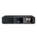 Naim ND 555 Reference Network Player front view with display on showing colorful album art