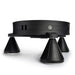Nordost QNET Stand with QNET network switch and Sort Kone isolators
