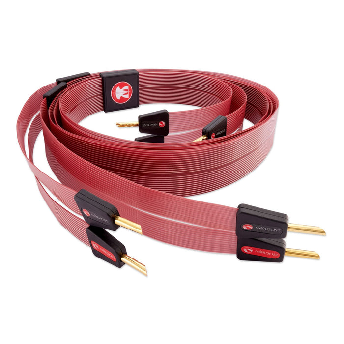 Nordost Red Dawn 3 Speaker Cables with spade terminations