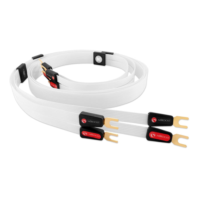 Nordost White Lightning 3 Speaker Cables with banana terminations