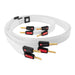 Nordost White Lightning 3 Speaker Cables with spade terminations