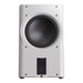 Perlisten D215s Dual Driver Powered Subwoofer, piano white
