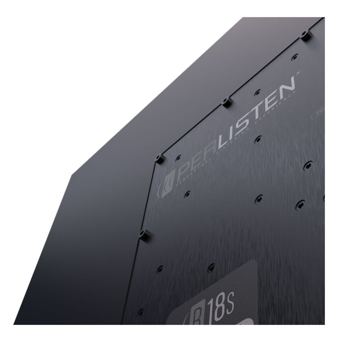 Perlisten R18s Powered Subwoofer rear hero shot