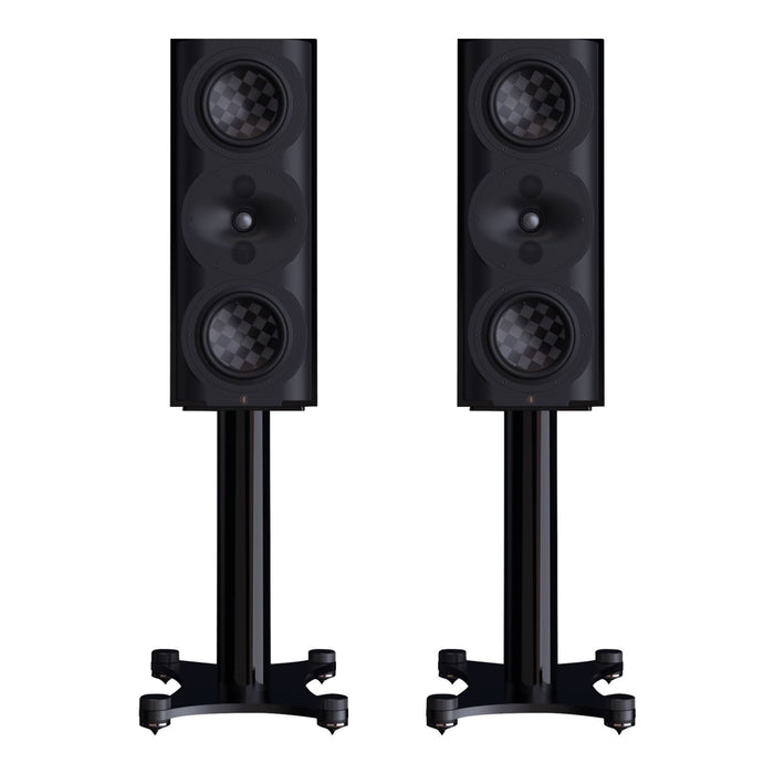 Perlisten S5m Bookshelf Speakers, piano black Pair