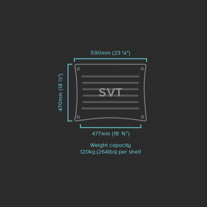 Quadraspire SVT Component Rack