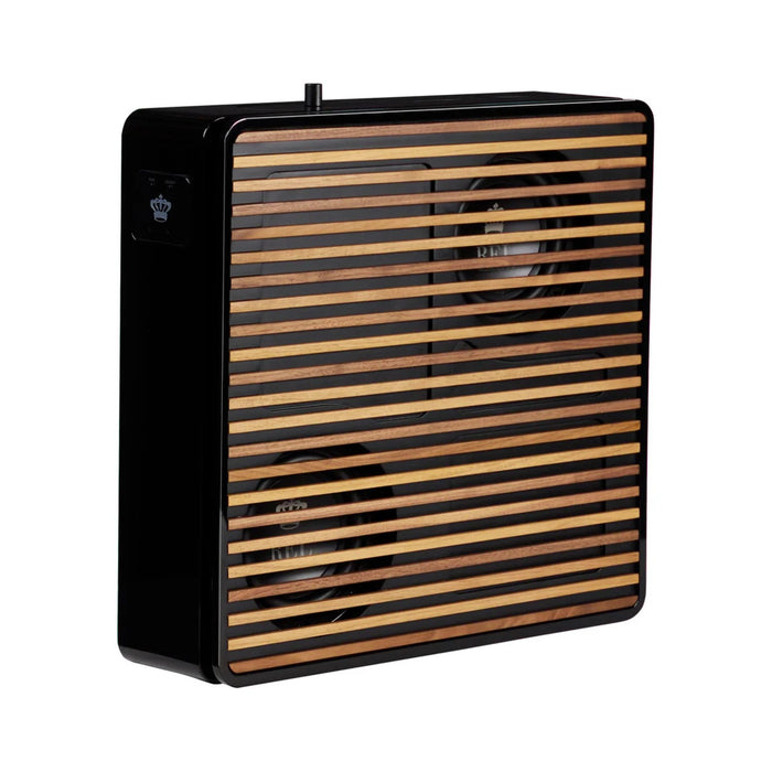 REL Planar Subwoofer Premium Wood Grille in black