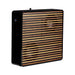 REL Planar Subwoofer Premium Wood Grille in black