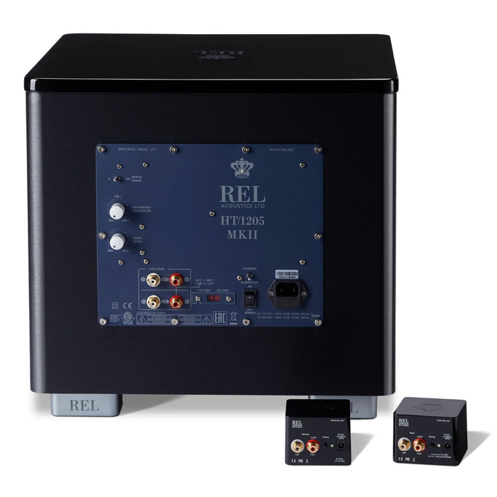 REL HT-Air MkII Wireless Transmitter with REL HT series subwoofer