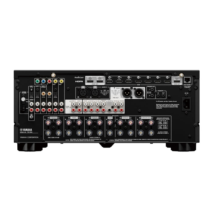 Yamaha RX-A6A 9.2-Channel AV Receiver rear view