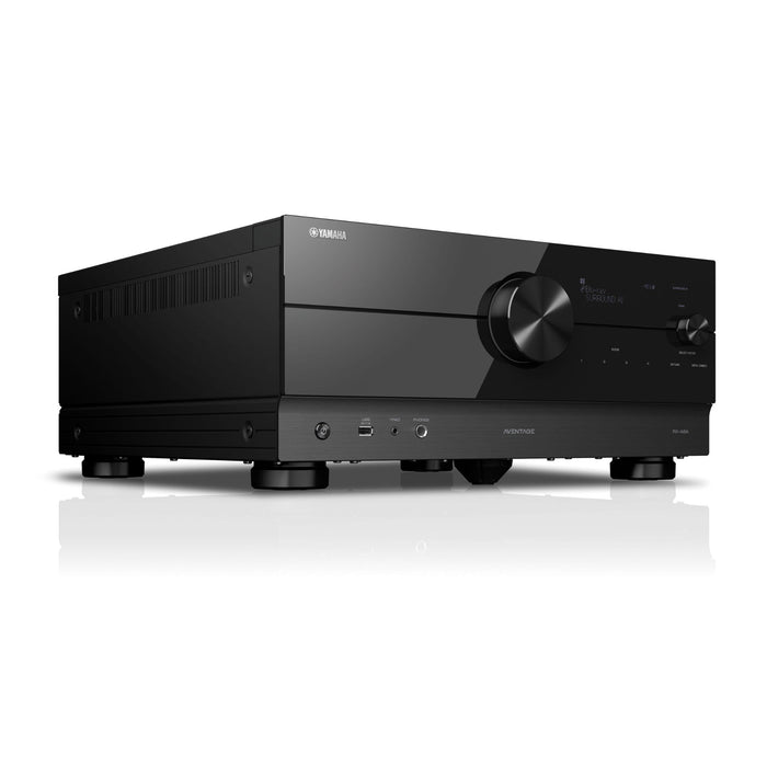 Yamaha RX-A8A 11.2-Channel AV Receiver, angled view