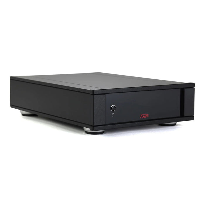 Rega AOS Moving Coil Phono Preamplifier, front angled shot