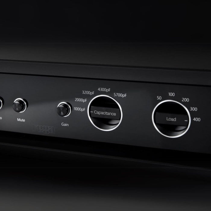 Rega Aura Reference MC Phono Stage hero shot, front panel