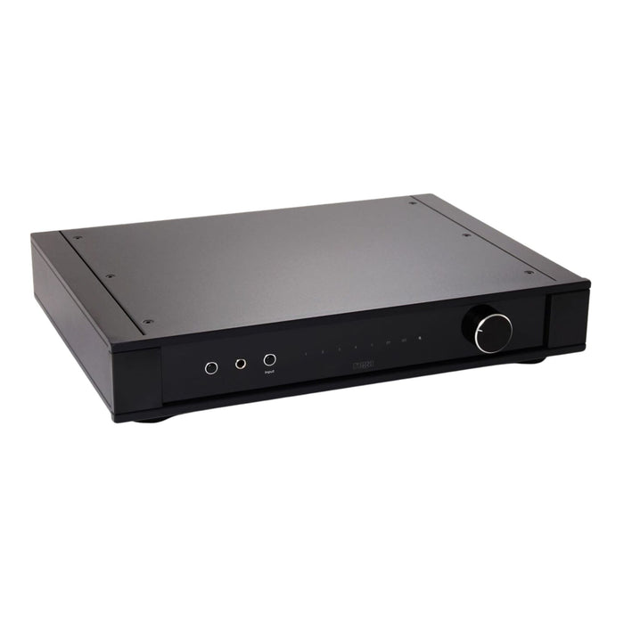Rega Elex MK4 Stereo Integrated Amplifier top angled view