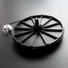Rega Planar 1 Belt-Drive Turntable, matt black bearing close up