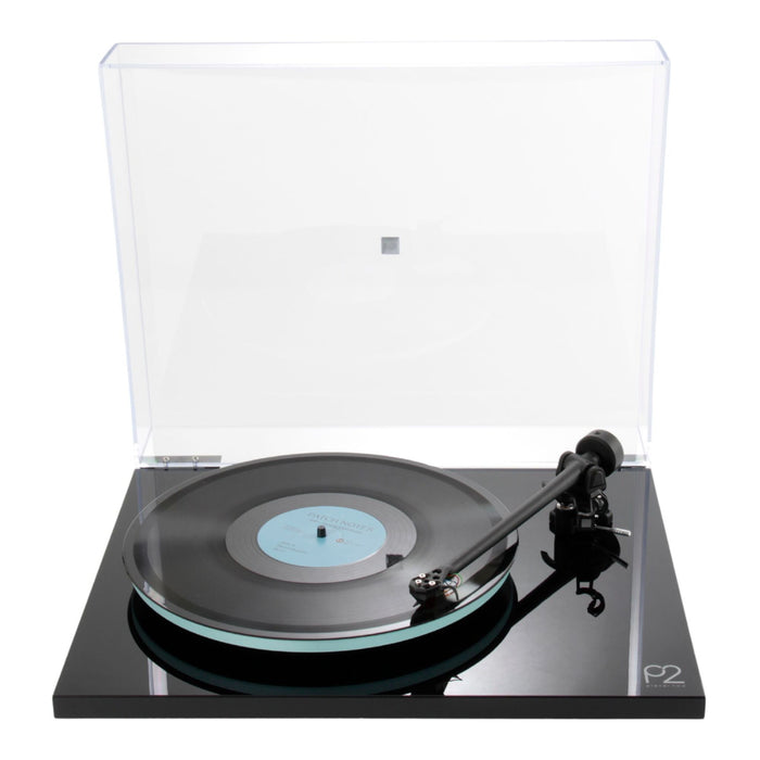 Rega Planar 2 Belt-Drive Turntable with Nd3 MM Cartridge with open dust cover