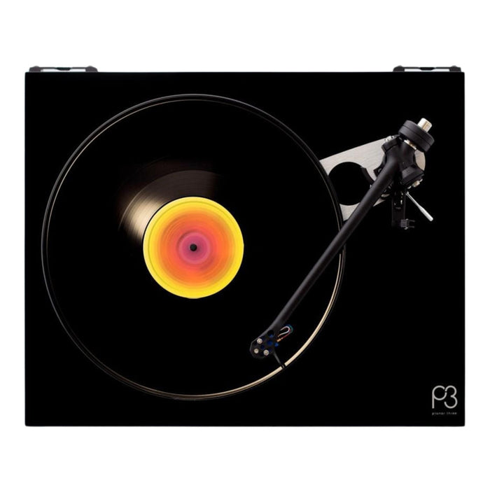 Rega Planar 3 Belt Drive Turntable; Black with Elys 2 MM (Closeout)