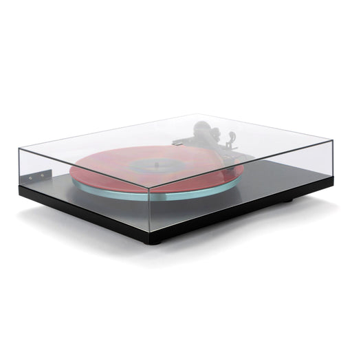 Rega Planar 3 RS Belt-Drive Turntable, dustcover closed