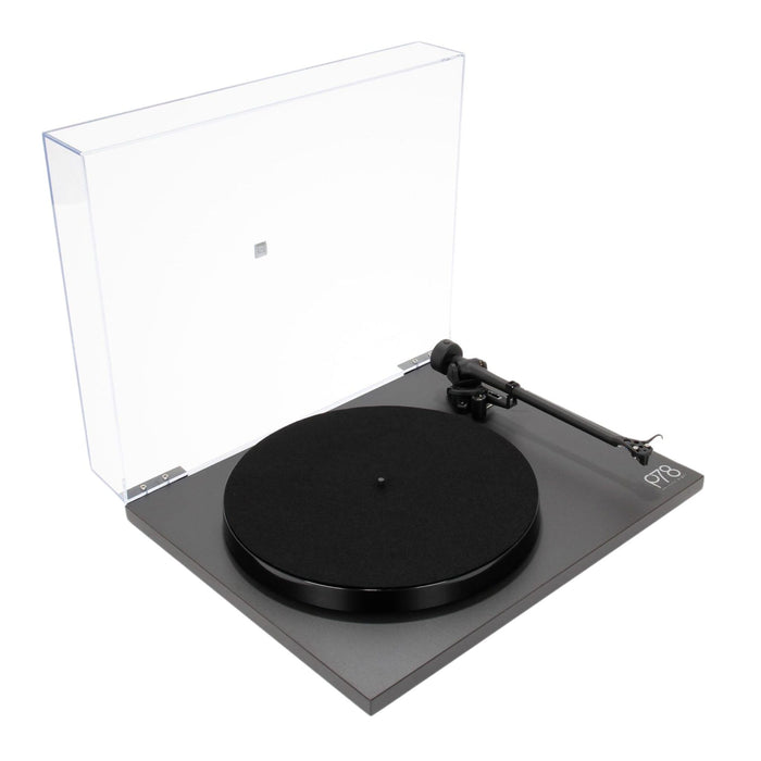 Rega Planar 78 Turntable, top left angle view