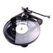 Rega Planar 8 Belt-Drive Turntable, matt polaris grey top angled view