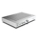Rotel A10 Mkll Stereo Integrated Amplifier, silver finish left angled view
