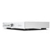 Rotel A10 Mkll Stereo Integrated Amplifier, silver finish right angled view