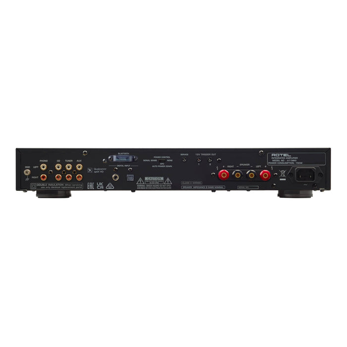 Rotel A11 Mkll Stereo Integrated Amplifier, rear panel, inputs and outputs