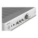Rotel A11 Mkll Stereo Integrated Amplifier, silver closeup