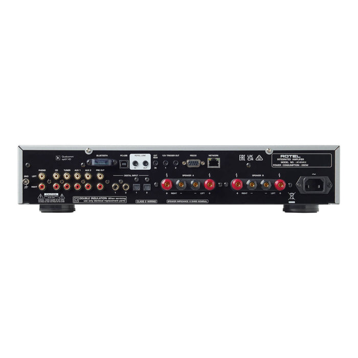 Rotel A14 Mkll Stereo Integrated Amplifier, rear panel, inputs and outputs