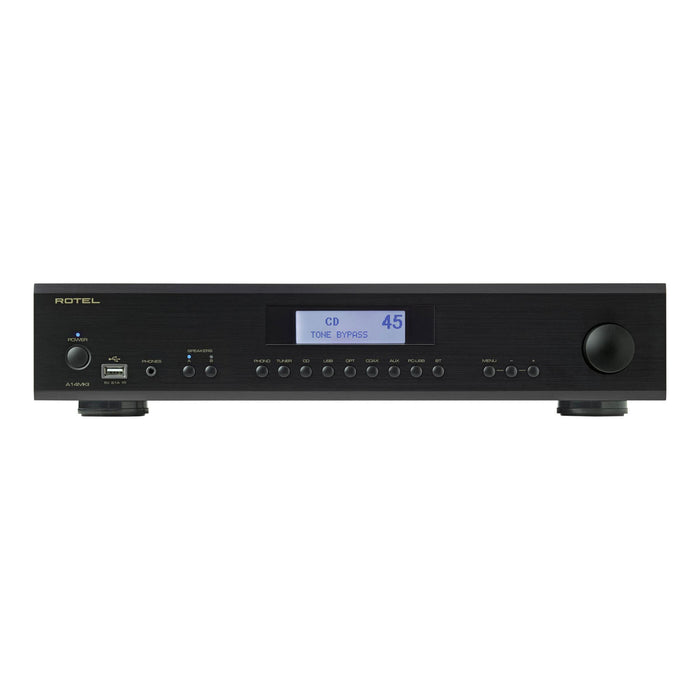 Rotel A14 Mkll Stereo Integrated Amplifier, black finish
