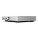 Rotel A8 Stereo Integrated Amplifier, silver finish right angled view