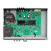 Rotel A8 Stereo Integrated Amplifier, top view with cover removed showing internal components