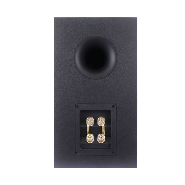 Rotel Amora 5 Bookshelf Speakers rear view