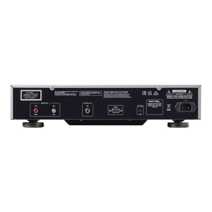 Rotel CD11 MkII CD Player rear panel, inputs and outputs