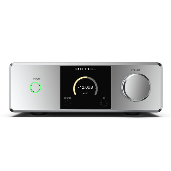 Rotel DX-5 Stereo Integrated Amplifier, silver finish