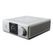 Rotel DX-5 Stereo Integrated Amplifier, silver finish right angled view